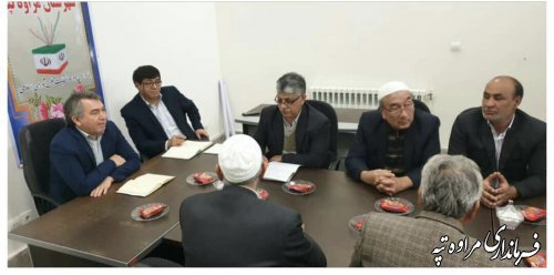 تعیین تعداد شعب اخذ رای انتخابات شهرستان مراوه تپه.