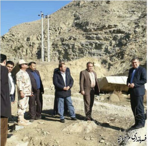 بازدید مدیرکل راه و شهرسازی گلستان از راهها و ابنیه شهرستان مراوه تپه