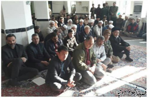 بزرگداشت مقام سردار رشید اسلام در شهرستان مراوه تپه.