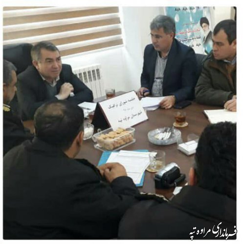 بررسی راههای کاهش حوادث جاده ای و ساماندهی ناوگان شهری و بین شهری شهرستان مراوه تپه .