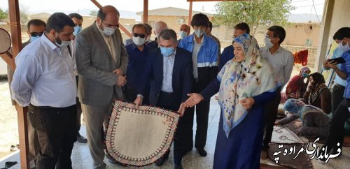 حضور رییس بنیاد علوی کشور در شهرستان مراوه تپه جهت بررسی و مشکلات شهرستان 