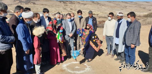 آغاز عملیات اجرایی اقامتگاه بومگردی در روستای لهندر شهرستان مراوه تپه