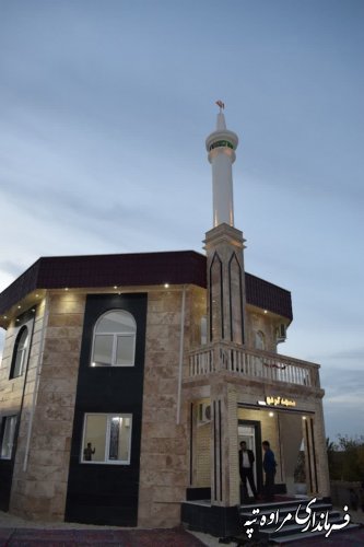 افتتاح مسجد حضرت محمد رسول الله چناران