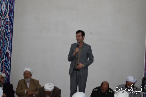 افتتاح مسجد حضرت محمد رسول الله چناران