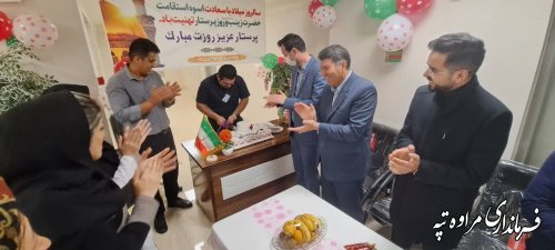 مراسم تجلیل از پرستاران بیمارستان مراوه‌تپه برگزار شد