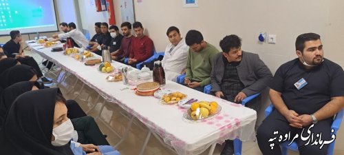 مراسم تجلیل از پرستاران بیمارستان مراوه‌تپه برگزار شد