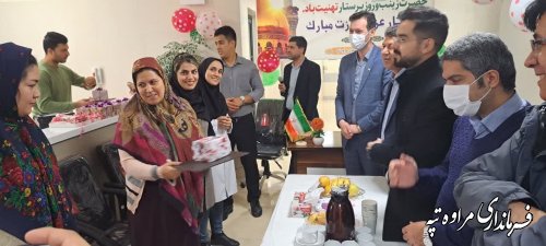 مراسم تجلیل از پرستاران بیمارستان مراوه‌تپه برگزار شد