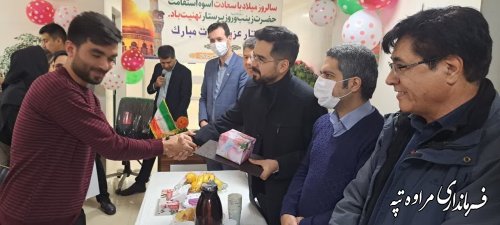 مراسم تجلیل از پرستاران بیمارستان مراوه‌تپه برگزار شد