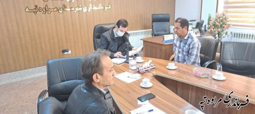 ملاقات مردمی فرماندار مراوه‌تپه برگزار شد