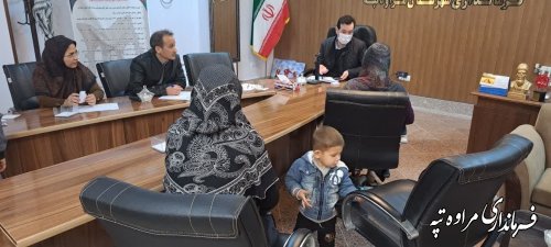 ملاقات مردمی فرماندار مراوه‌تپه برگزار شد