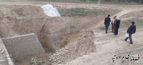 بازدید از سازه‌های سنگی و ملاتی قرناوه