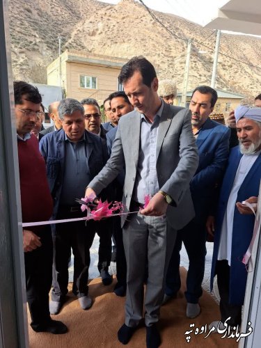 افتتاح ۶ هزارمین واحد مسکونی مقاوم سازی شده در روستای گوگدره شهرستان مراوه‌تپه