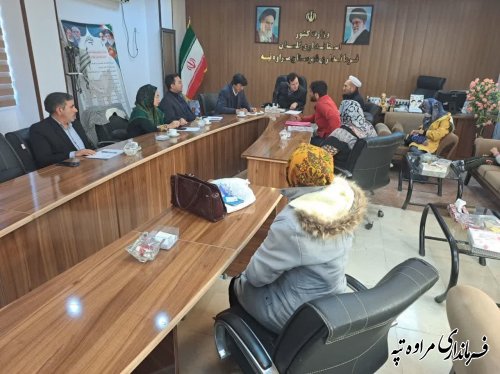 ملاقات مردمی فرماندار مراوه‌تپه با تعدادی از اهالی این شهرستان