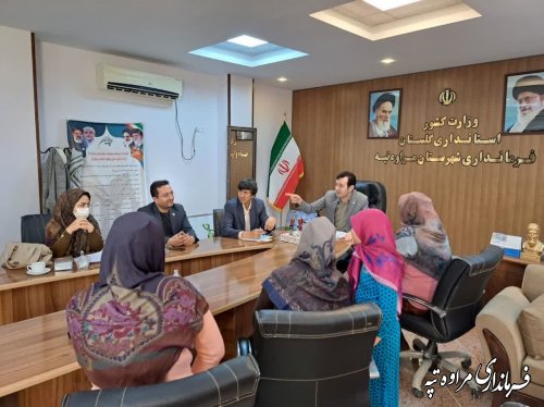ملاقات مردمی فرماندار مراوه‌تپه با تعدادی از اهالی این شهرستان