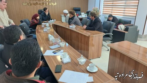 ملاقات مردمی فرماندار مراوه‌تپه با تعدادی از اهالی این شهرستان 