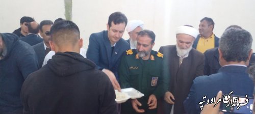 برگزاری امروز جشن مبعث برگ زرینی در تاریخ شهرستان مراوه‌تپه بود