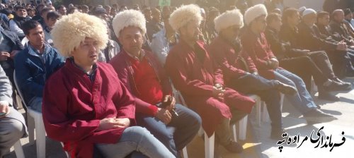 برگزاری امروز جشن مبعث برگ زرینی در تاریخ شهرستان مراوه‌تپه بود