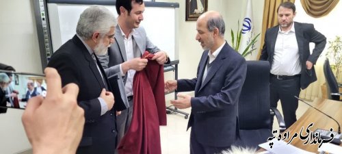 قدرشناسی فرماندار شهرستان مراوه‌تپه از وزیر نیرو