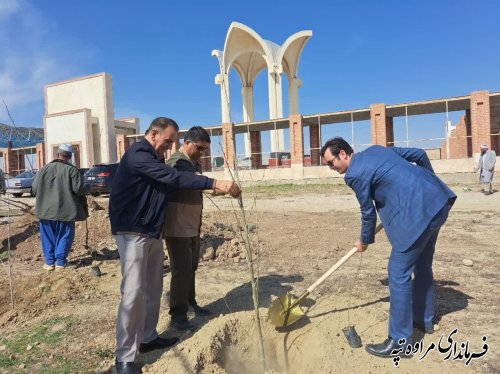 پیرو سیاست‌های سبز ریاست محترم جمهور تحولی در فضای سبز مراوه‌تپه ایجاد خواهد شد