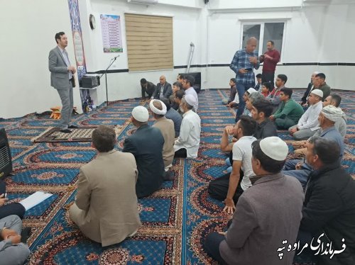 دیدار بی واسطه مسئولین در خانه معنوی