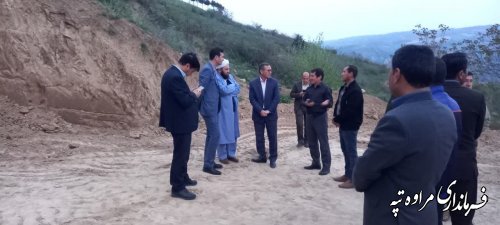 فرماندار شهرستان مراوه‌تپه در چهل  و یکمین  برنامه‌ از برنامه های سی روز شصت مسجد روستای قره آغاشلی بخش گلیداغ حضور یافت