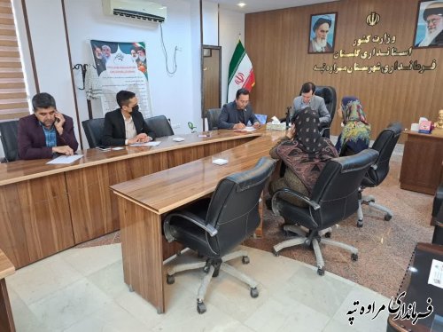 ملاقات مردمی فرماندار شهرستان مراوه‌تپه برگزار شد