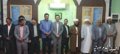 شصتمین برنامه ۳۰ روز ۶۰ در مسجد آق امام به پایان رسید