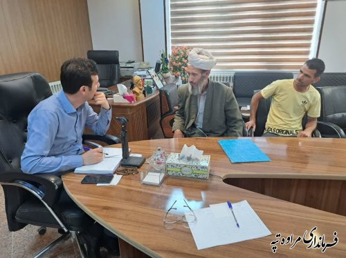 ملاقات مردمی فرماندار شهرستان مراوه‌تپه برگزار شد