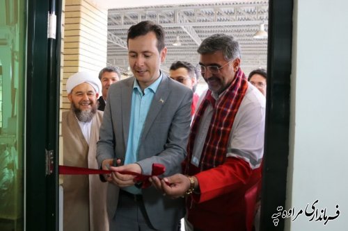 خانه هلال احمر  حوزه علمیه ربانیه چنارلی افتتاح شد