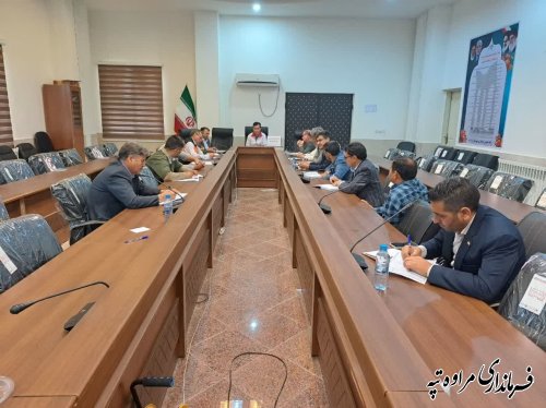 مدیران ادارات وظیفه در جذب اعتبارات و توسعه شهرستان مراوه‌تپه دارند