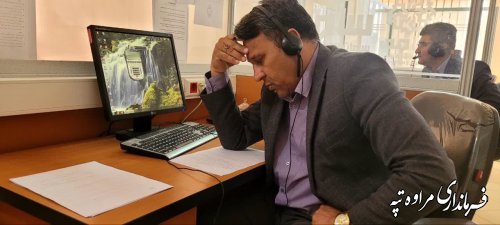 فرماندار شهرستان مراوه‌تپه پاسخگوی مردم در سامد