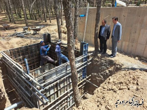 بهره‌مندی ۶۰۰ نفر از منبع آب قرناوه علیا
