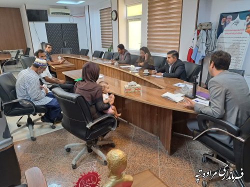 ملاقات مردمی فرماندار شهرستان مراوه‌تپه برگزار شد
