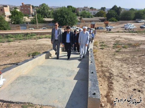 تجدید میثاق مدیران شهرستان مراوه‌تپه با شهدا به مناسبت هفته قوه قضائیه