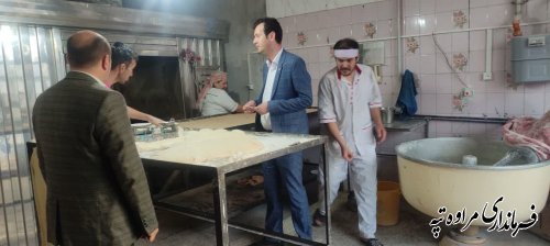 وضعیت آرد، نان و صف خبازی‌های شهرستان مراوه‌تپه خوب است