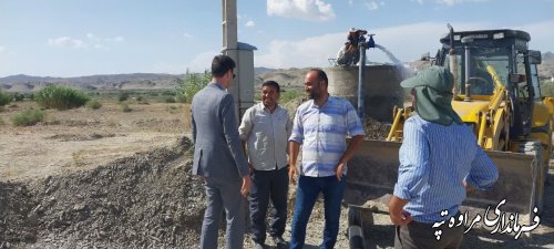 در آینده نزدیک کمبود آب شرب مراوه‌تپه و ۱۷ روستای غرب شهرستان مرتفع می‌گردد