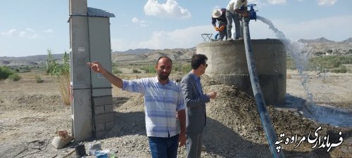در آینده نزدیک کمبود آب شرب مراوه‌تپه و ۱۷ روستای غرب شهرستان مرتفع می‌گردد