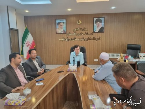 ملاقات مردمی فرماندار شهرستان مراوه‌تپه برگزار شد 