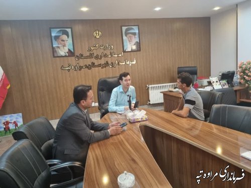 ملاقات مردمی فرماندار شهرستان مراوه‌تپه برگزار شد 