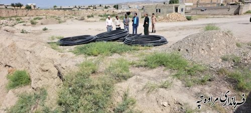 ضرب الاجل ۵ روزه فرماندار شهرستان مراوه‌تپه برای رفع مشکل آب شرب محله خداقلی