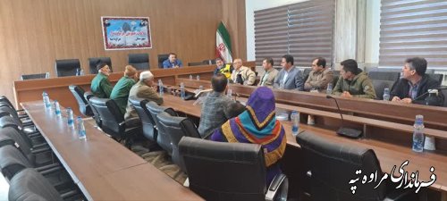 برگزاری ملاقات عمومی فرماندار مراوه‌تپه 