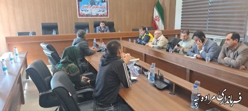 برگزاری ملاقات عمومی فرماندار مراوه‌تپه 