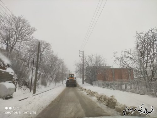 رئیس اداره راهداری و حمل و نقل جاده ای شهرستان مراوه تپه گفت: کلیه راههای این شهرستان باز است