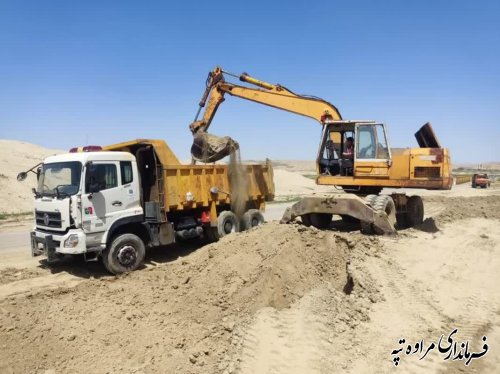 خط کشی و تعریض جاده دسترسی به محل آرامگاه مختومقلی فراغی در ارتقای ایمنی و تسهیل تردد مؤثر خواهد بود 