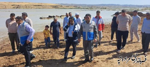 دیدار فرماندار شهرستان مراوه‌تپه با مردم روستای شورجه پایین 