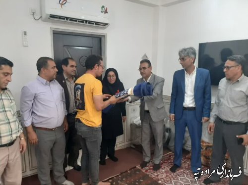 افتتاح یک واحد مسکن مددجوی بهزیستی در مراوه تپه 