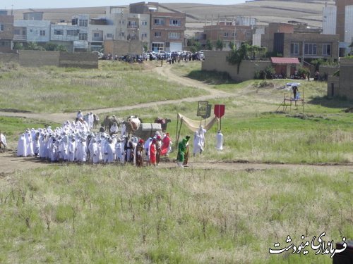 برگزاری بازسازی واقعه غدیر شهرستان مینودشت 