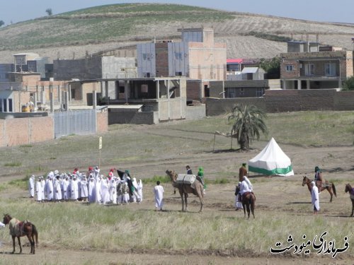 برگزاری بازسازی واقعه غدیر شهرستان مینودشت 