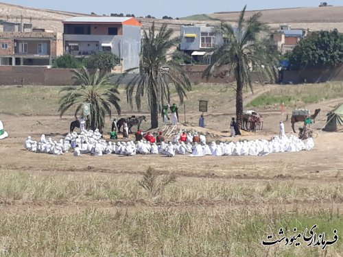 برگزاری بازسازی واقعه غدیر شهرستان مینودشت 