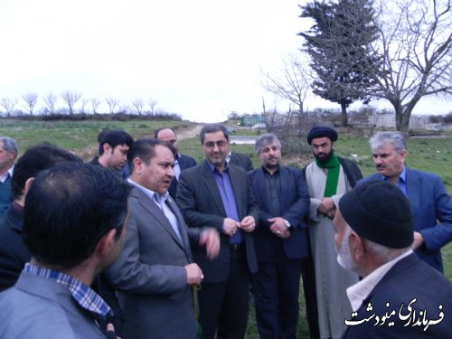 بررسی مشکلات روستای معرکه محله بخش مرکزی مینودشت 